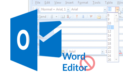 outlook email editor