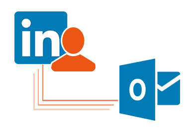 extract linkedin contacts into outlook